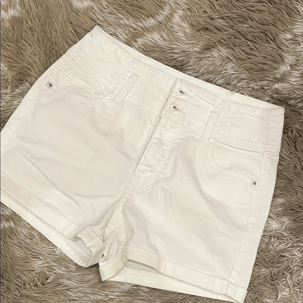Women's White Shorts (2) PAIRS